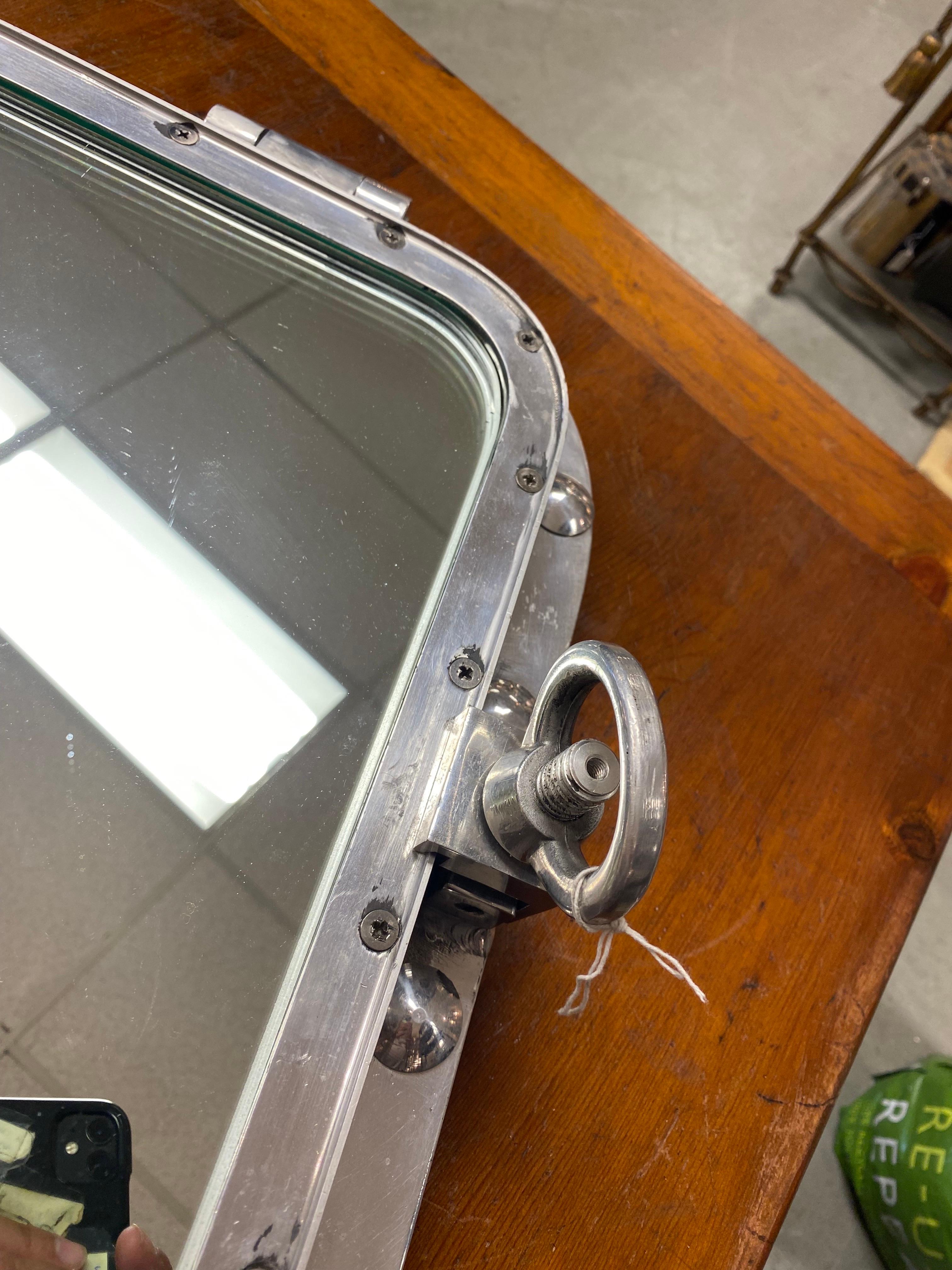 Vintage Salvaged Porthole Bar Tray 1
