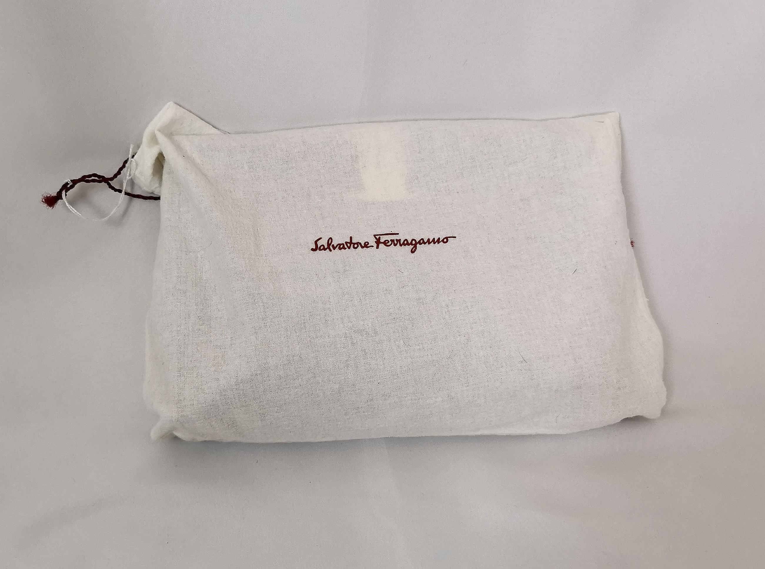 Vintage Salvatore Ferragamo shoulder bag, clutch  For Sale 8