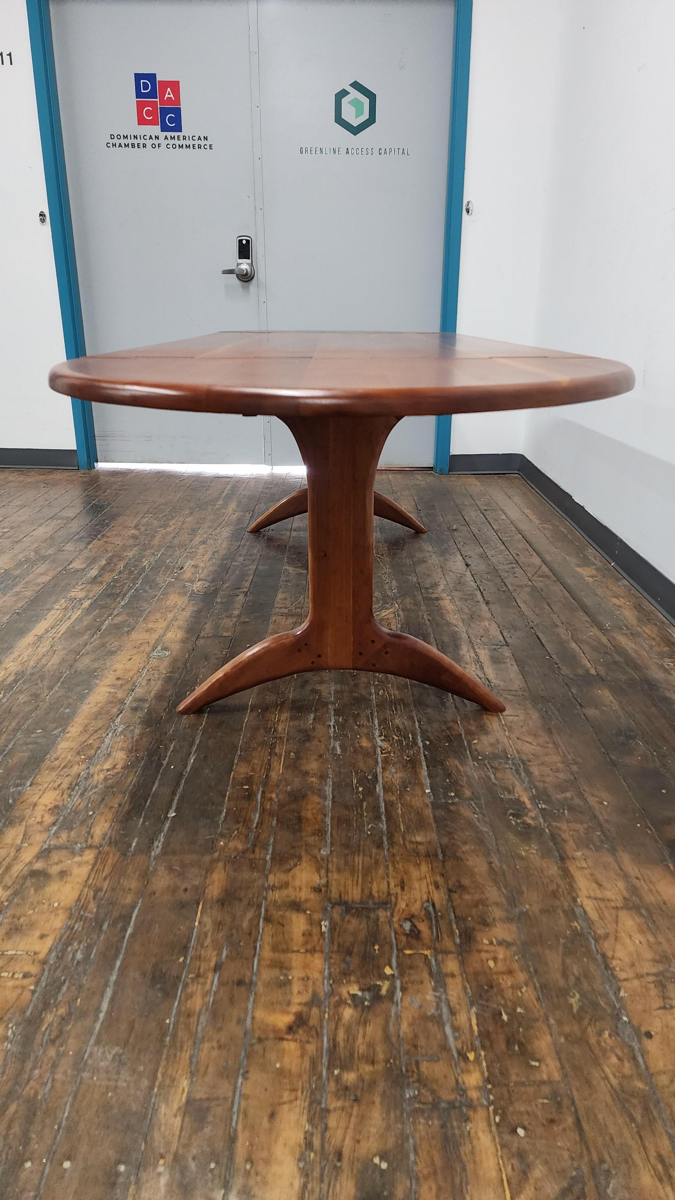 Vintage Sam Maloof Style Cherry Drop Leaf Dining Table. im Angebot 3