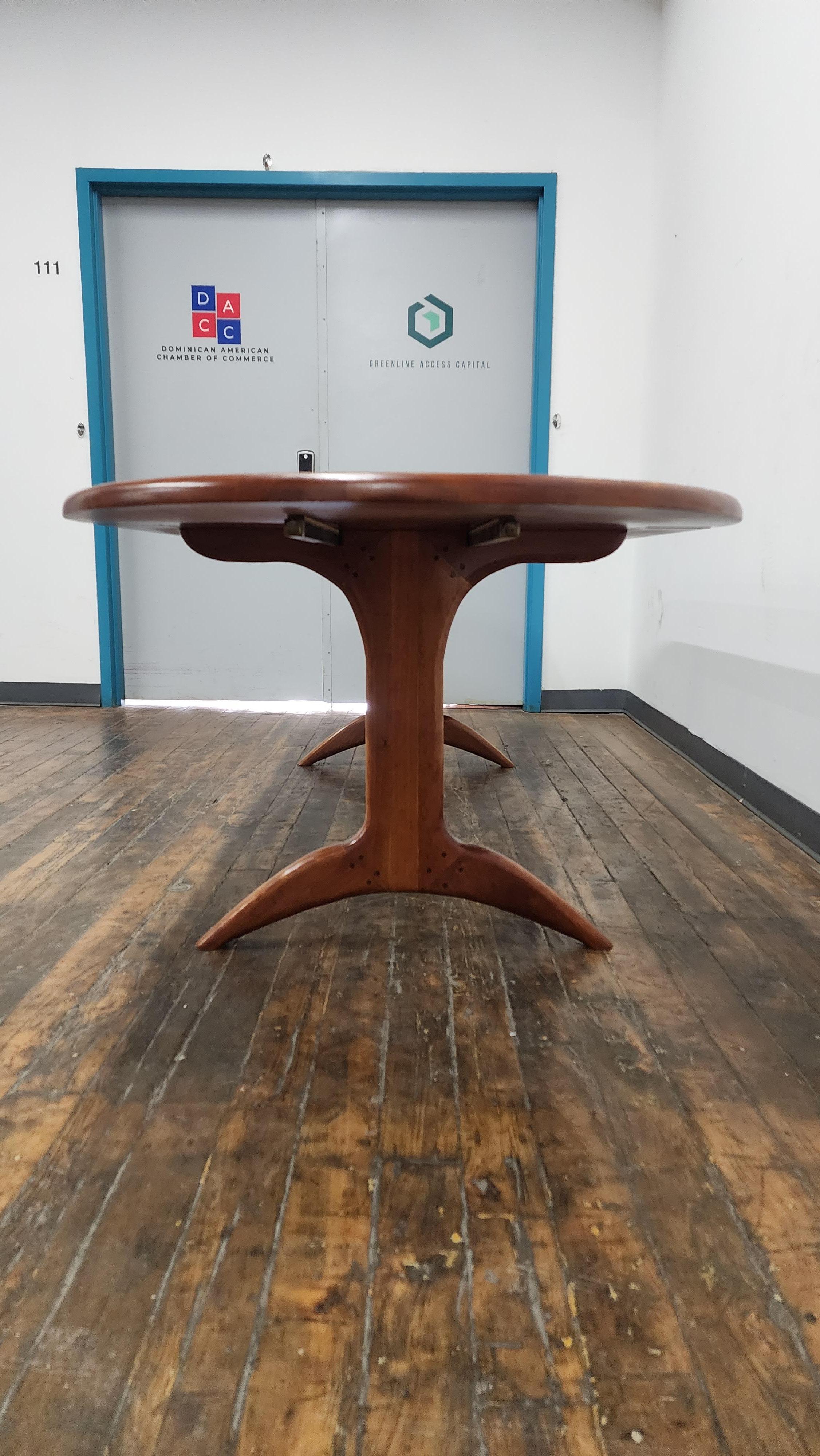 Vintage Sam Maloof Style Cherry Drop Leaf Dining Table. im Angebot 4