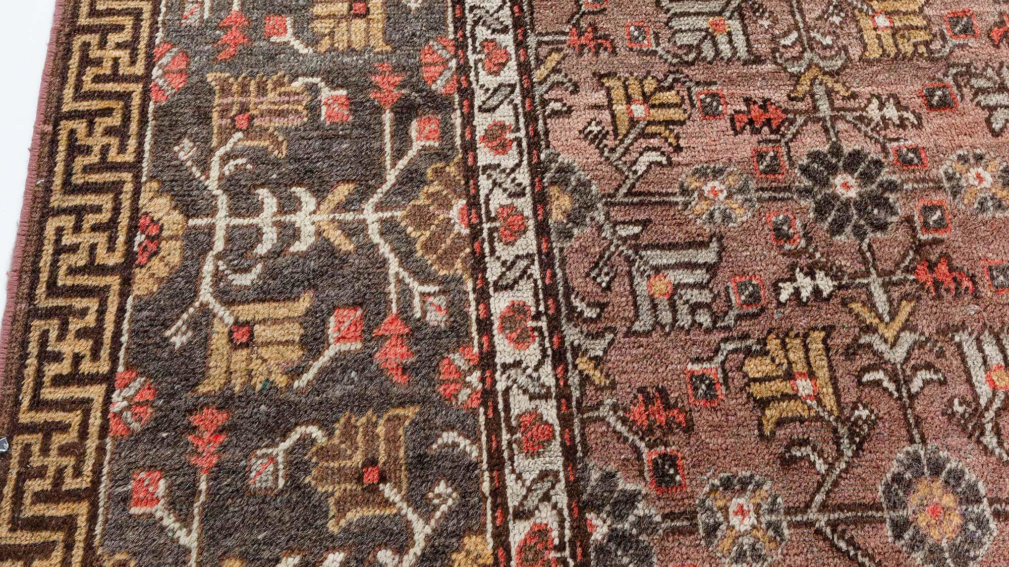 Samarkand 'Khotan' Handgefertigter Vintage-Wollteppich (Afghanisch) im Angebot
