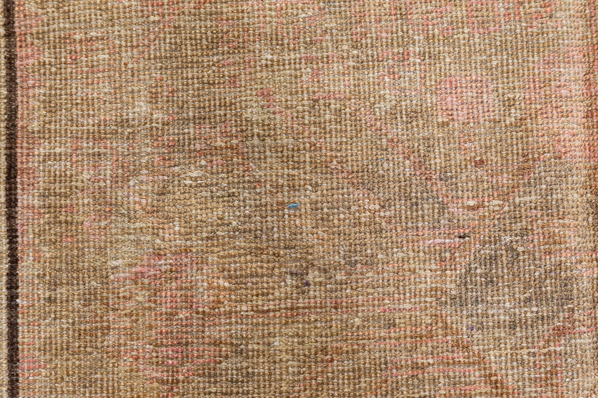 Samarkand Khotan Handgefertigter Wollteppich aus Samarkand (20. Jahrhundert) im Angebot