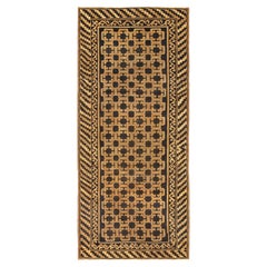 Handgewebter Samarkand „Khotan“ Vintage-Wollteppich
