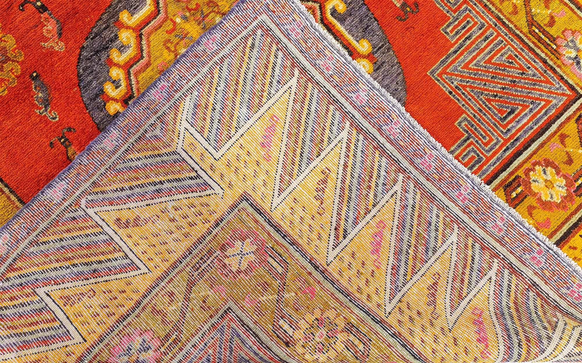 Tapis vintage de Samarkand (Khotan) en vente 3