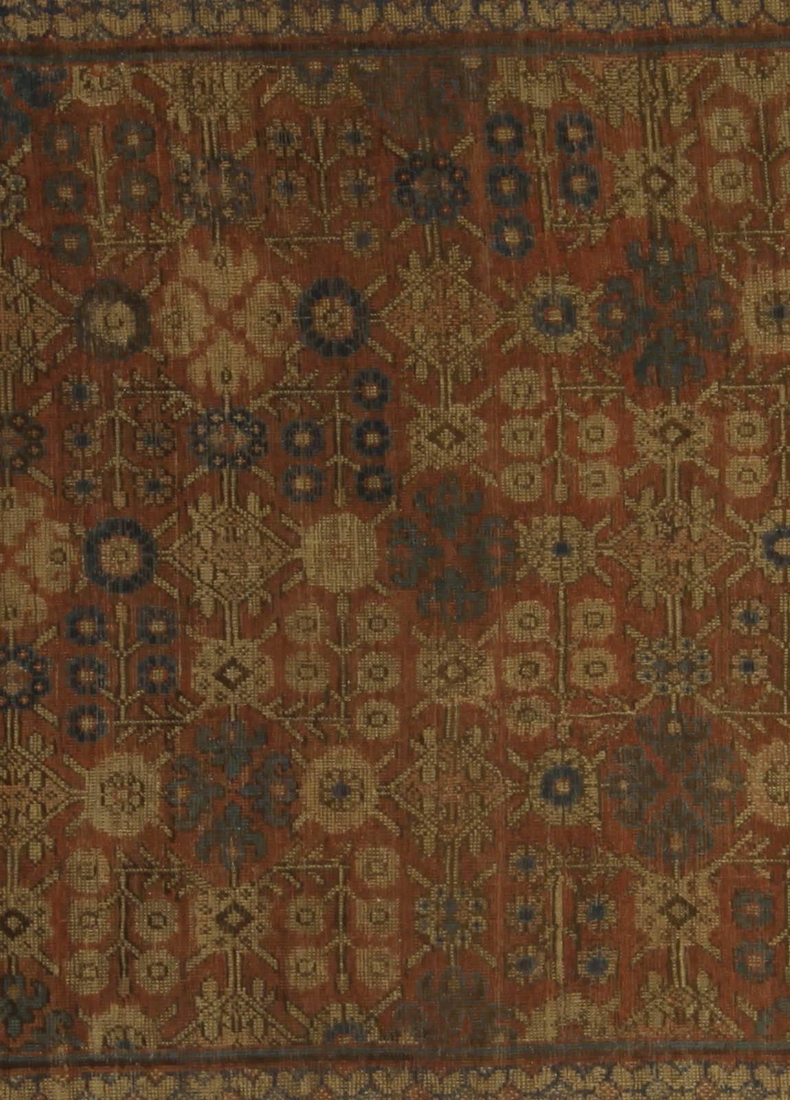Vintage Samarkand 'Khotan' Handmade Wool Rug
Size: 5'4