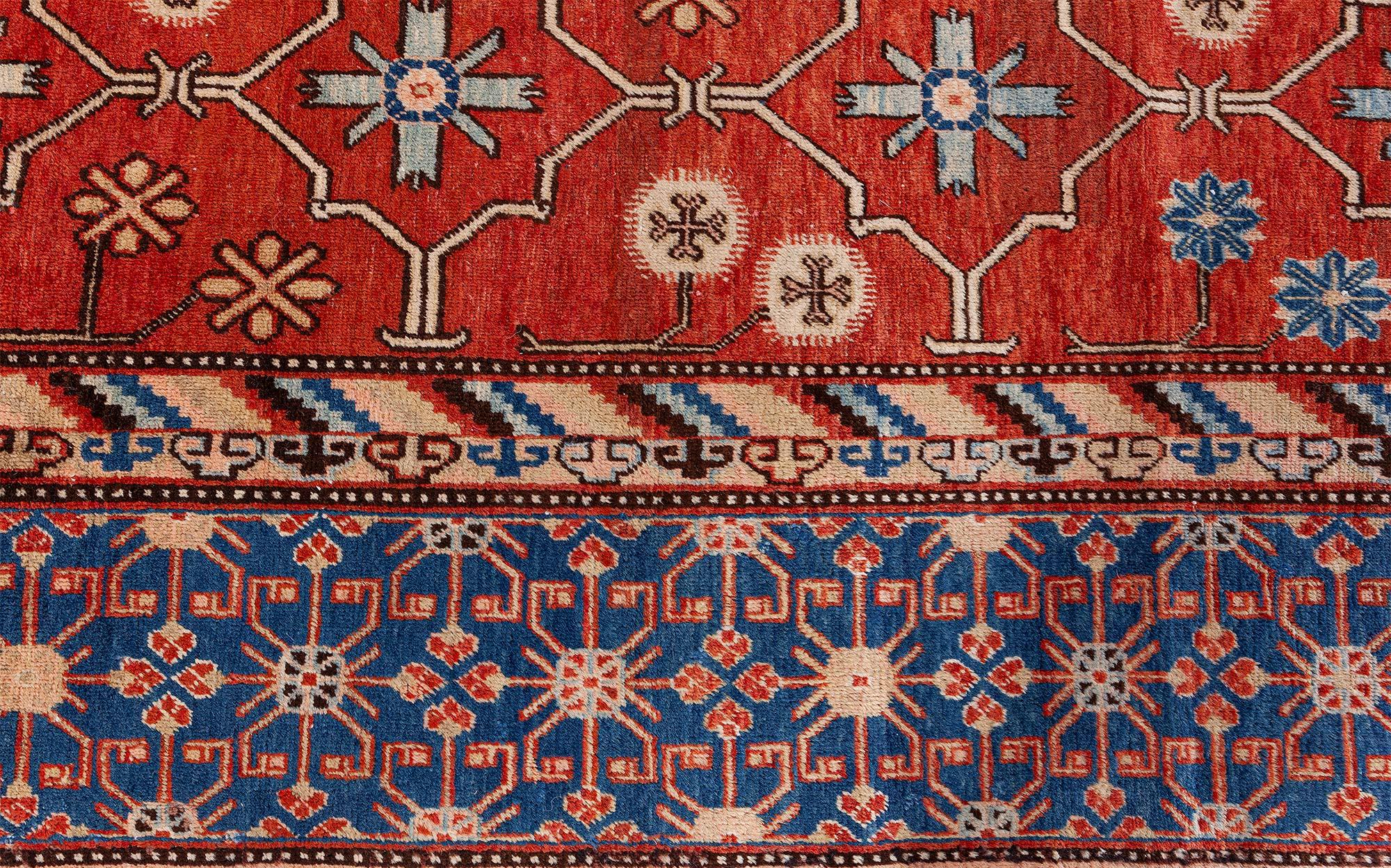 Turkestan oriental Doris Leslie Blau Tapis 'Khotan' Samarkand Vintage en vente