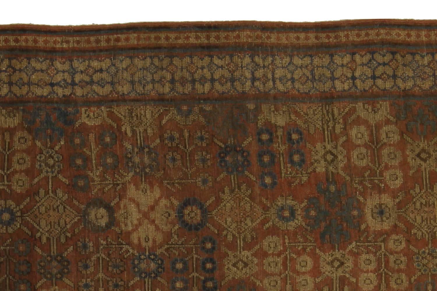 Hand-Woven Vintage Samarkand 'Khotan' Handmade Wool Rug For Sale