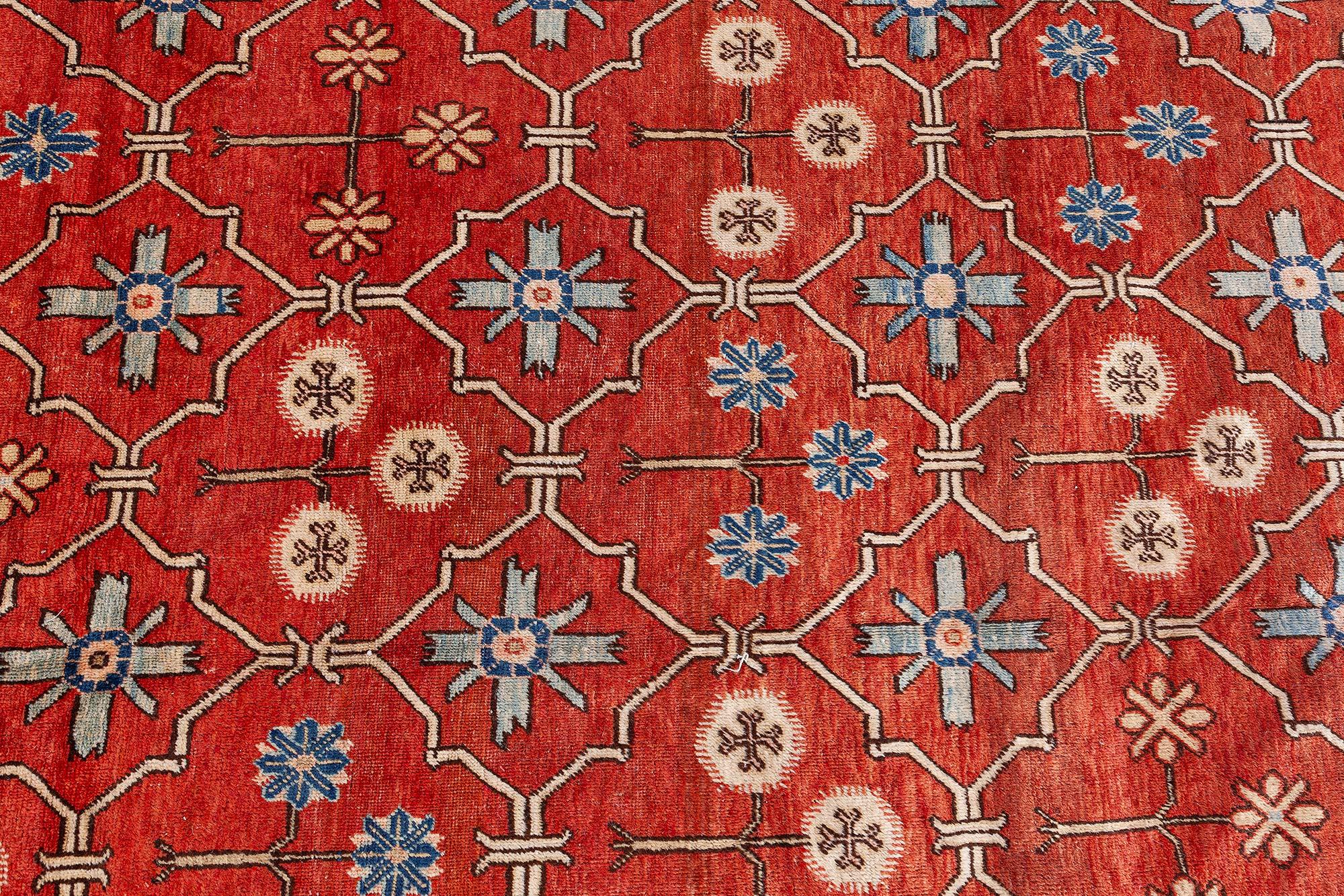 Tissé à la main Doris Leslie Blau Tapis 'Khotan' Samarkand Vintage en vente