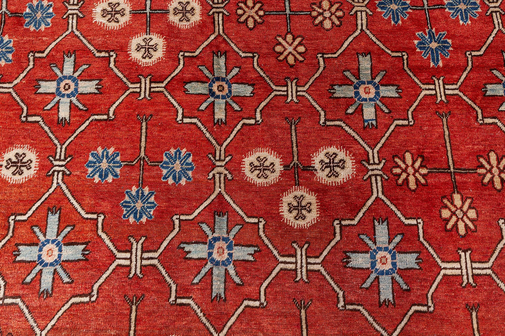 Doris Leslie Blau Tapis 'Khotan' Samarkand Vintage Bon état - En vente à New York, NY