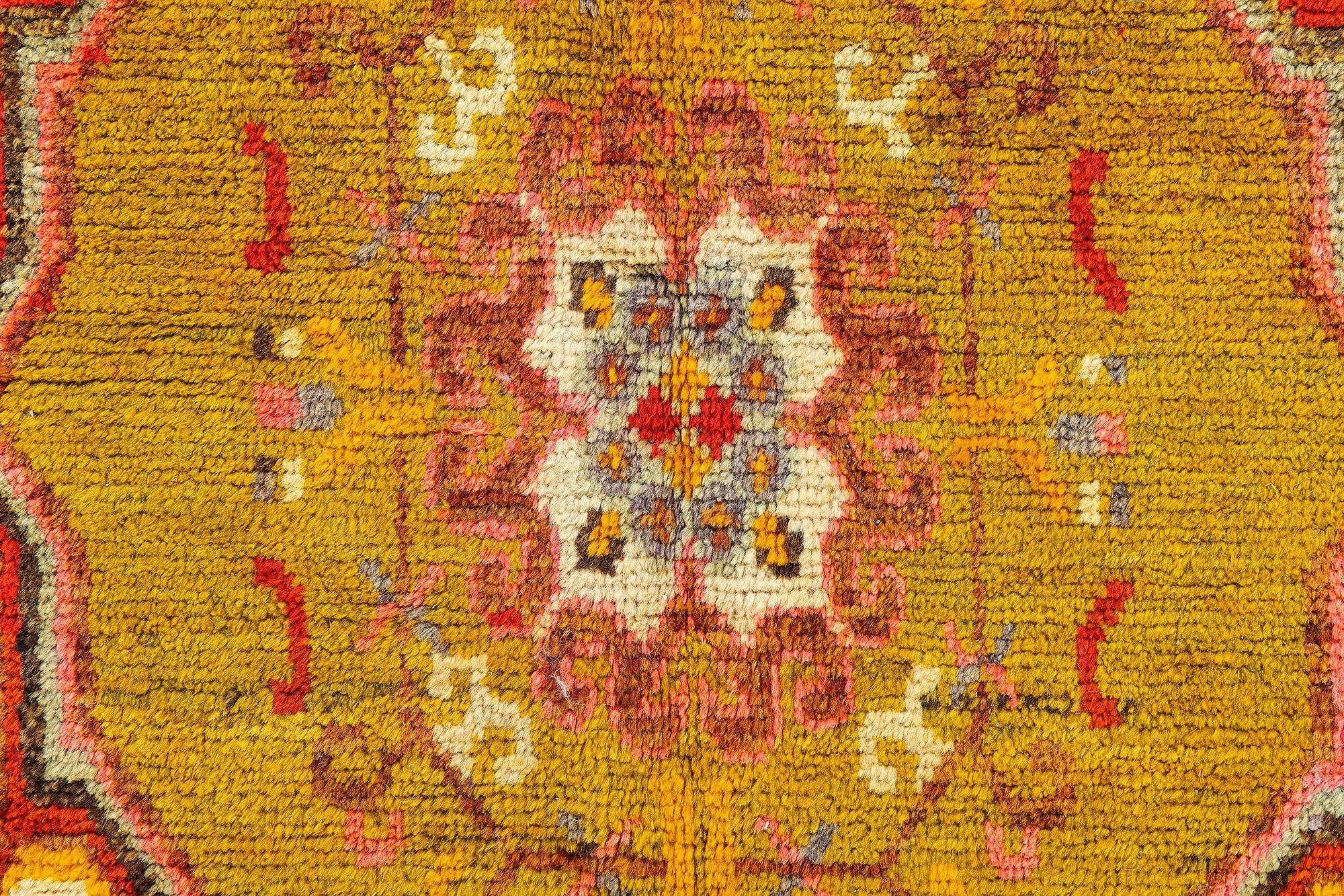 Laine Tapis vintage de Samarkand (Khotan) en vente