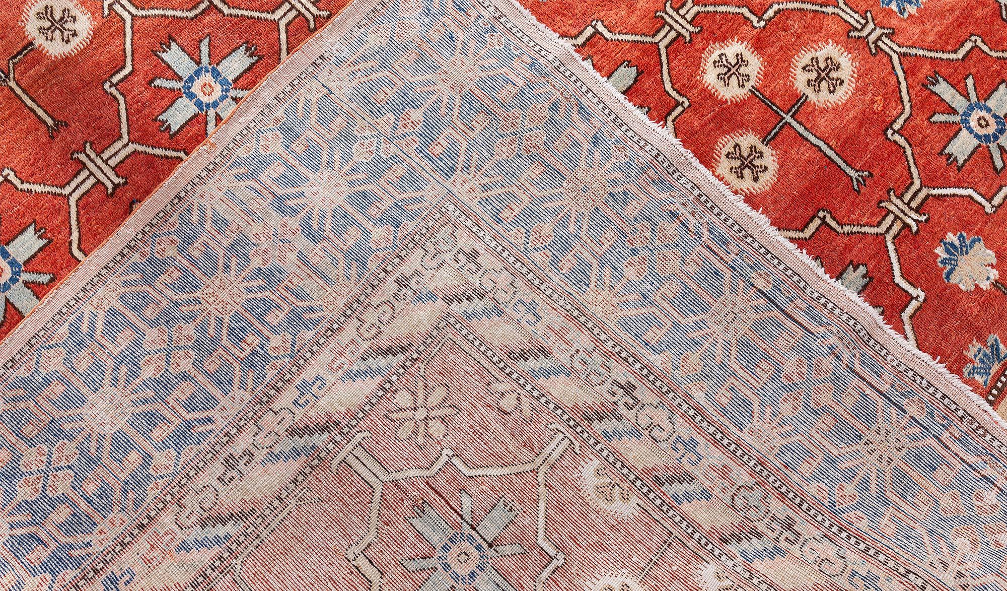 Doris Leslie Blau Tapis 'Khotan' Samarkand Vintage en vente 2