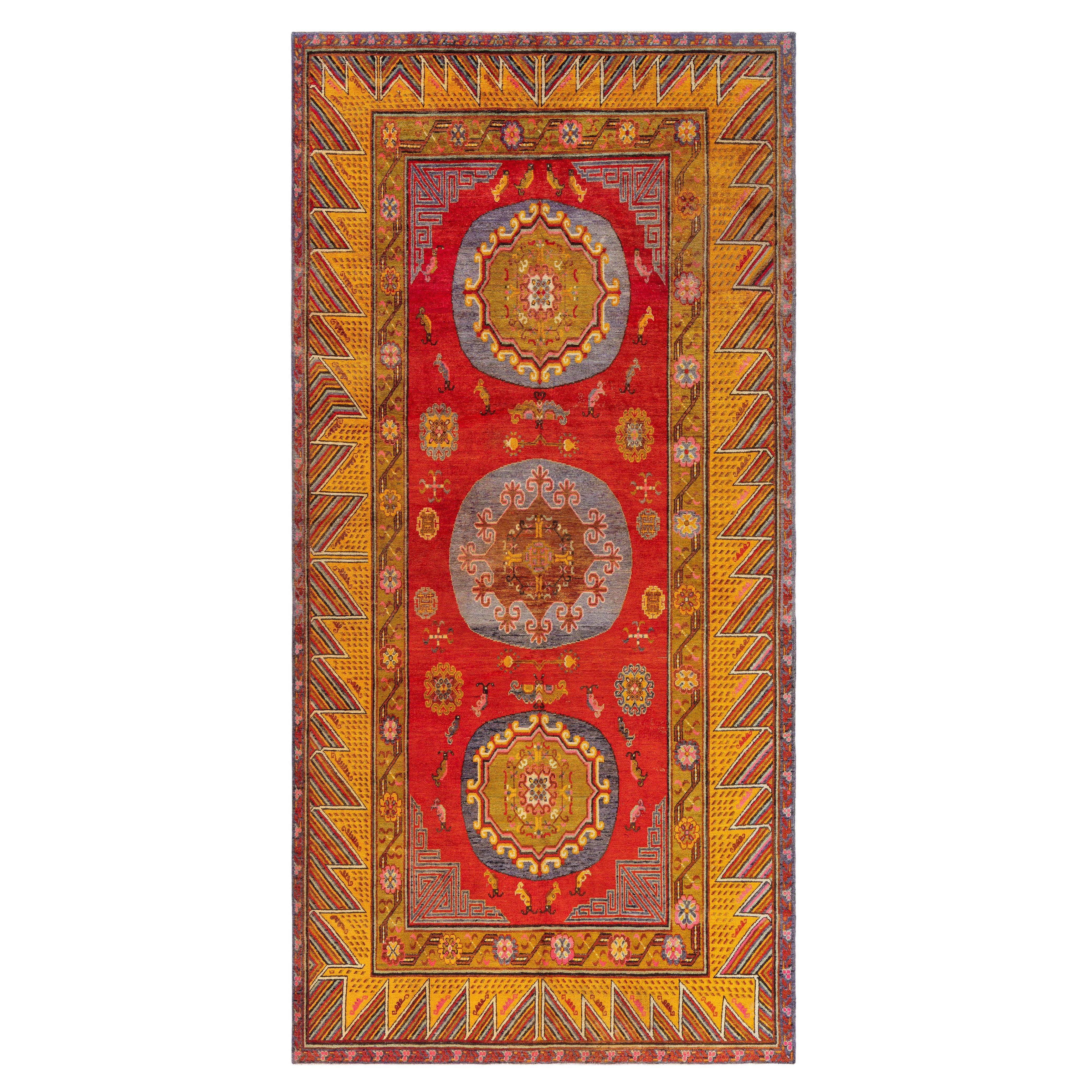 Vintage Samarkand (Khotan) Rug For Sale