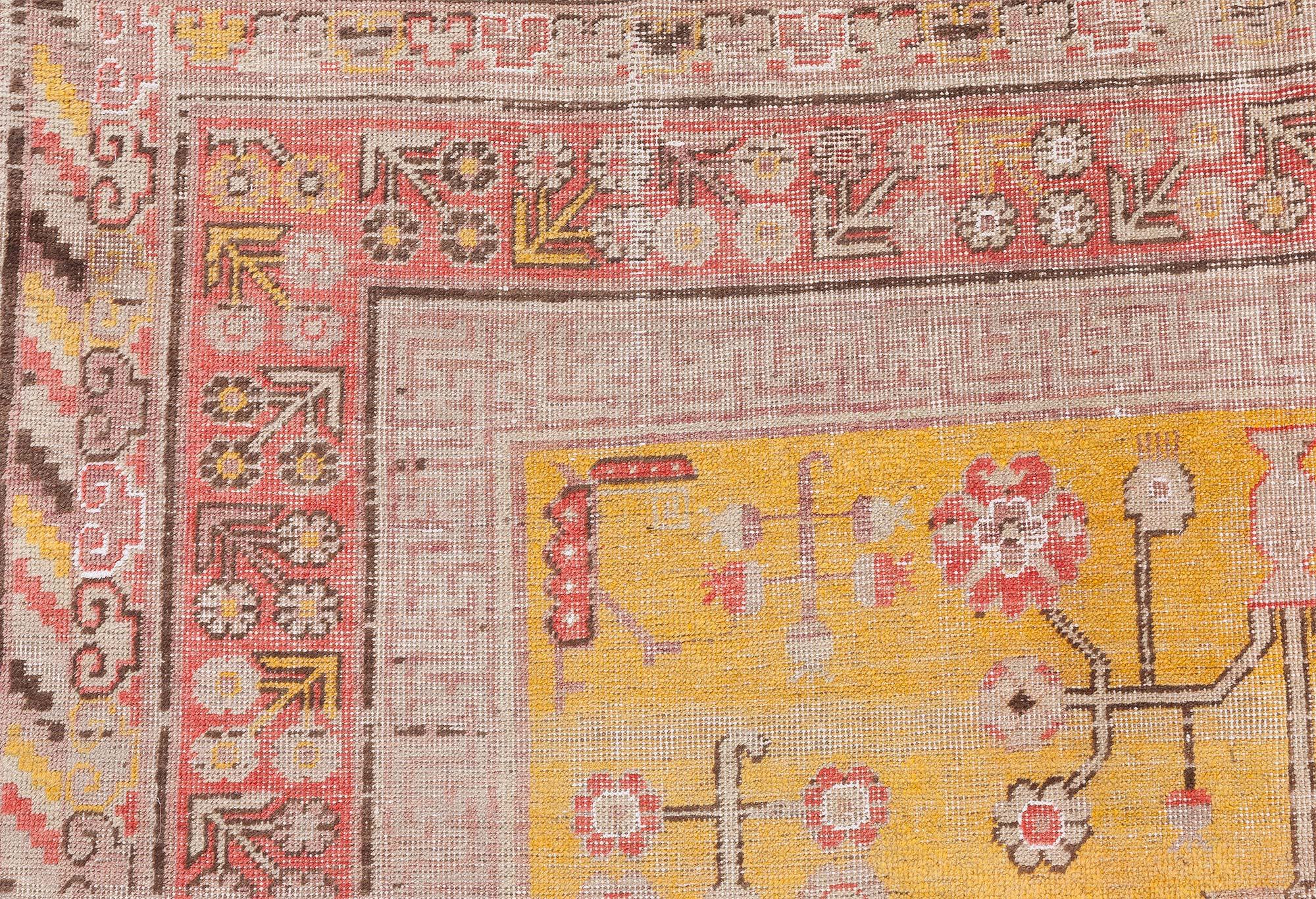 Samarkand-Teppich Doris Leslie Blau, Vintage im Angebot 5