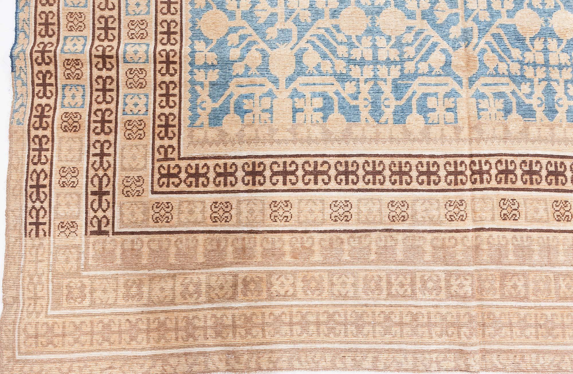Turkestan oriental Tapis Samarkand Doris Leslie Blau en vente