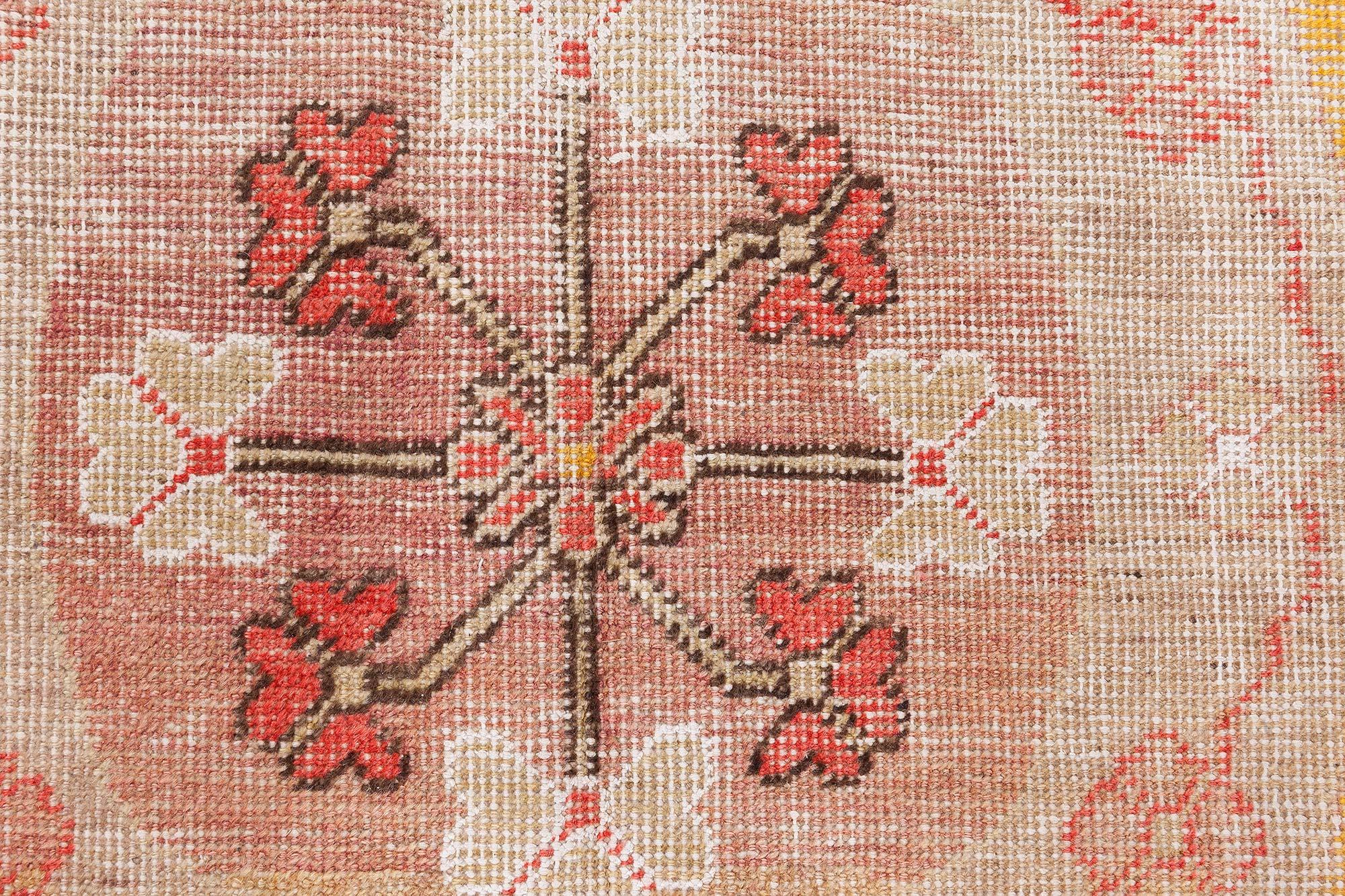 Samarkand-Teppich Doris Leslie Blau, Vintage (20. Jahrhundert) im Angebot