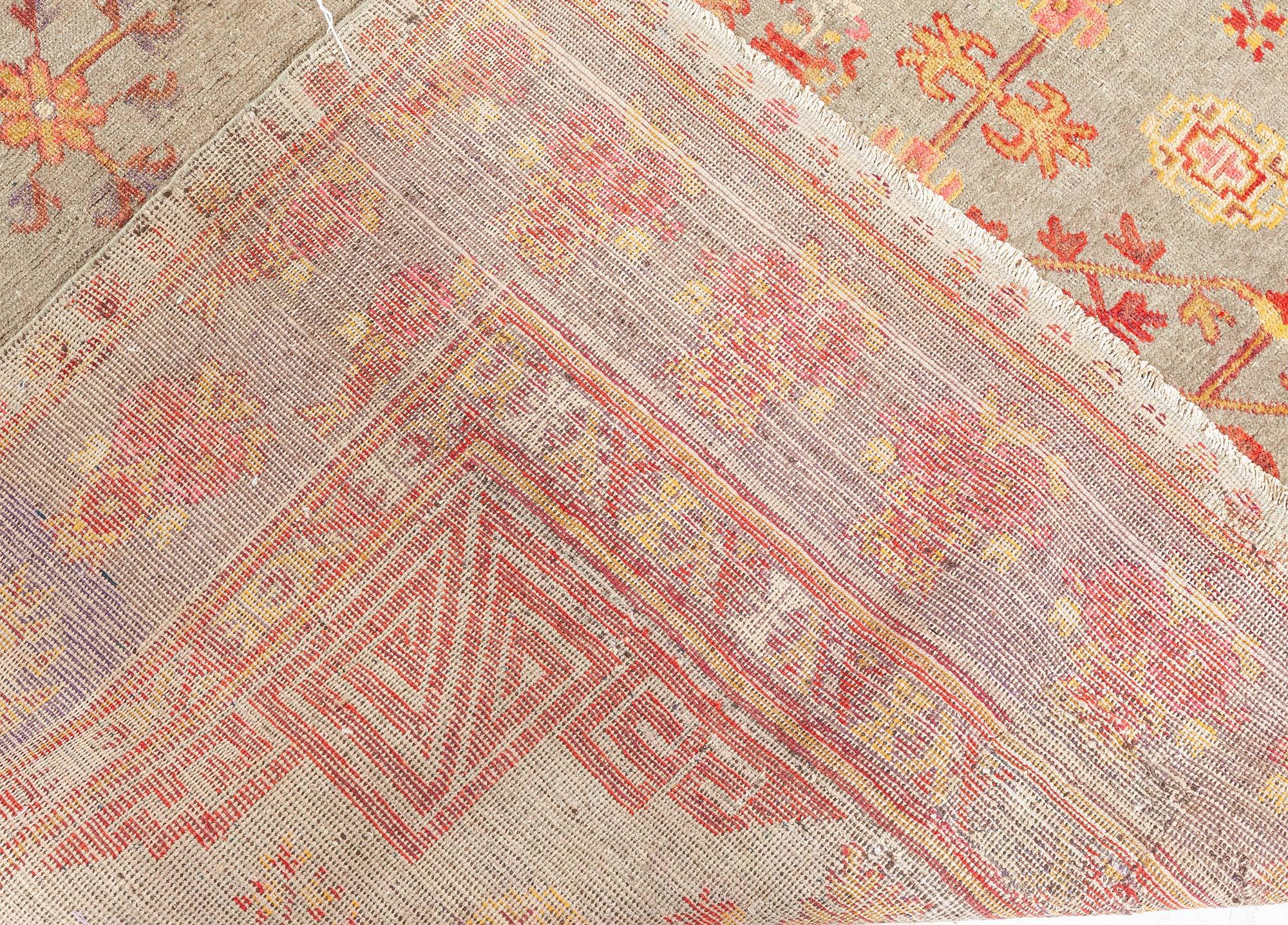 Vintage Samarkand Rug For Sale 2