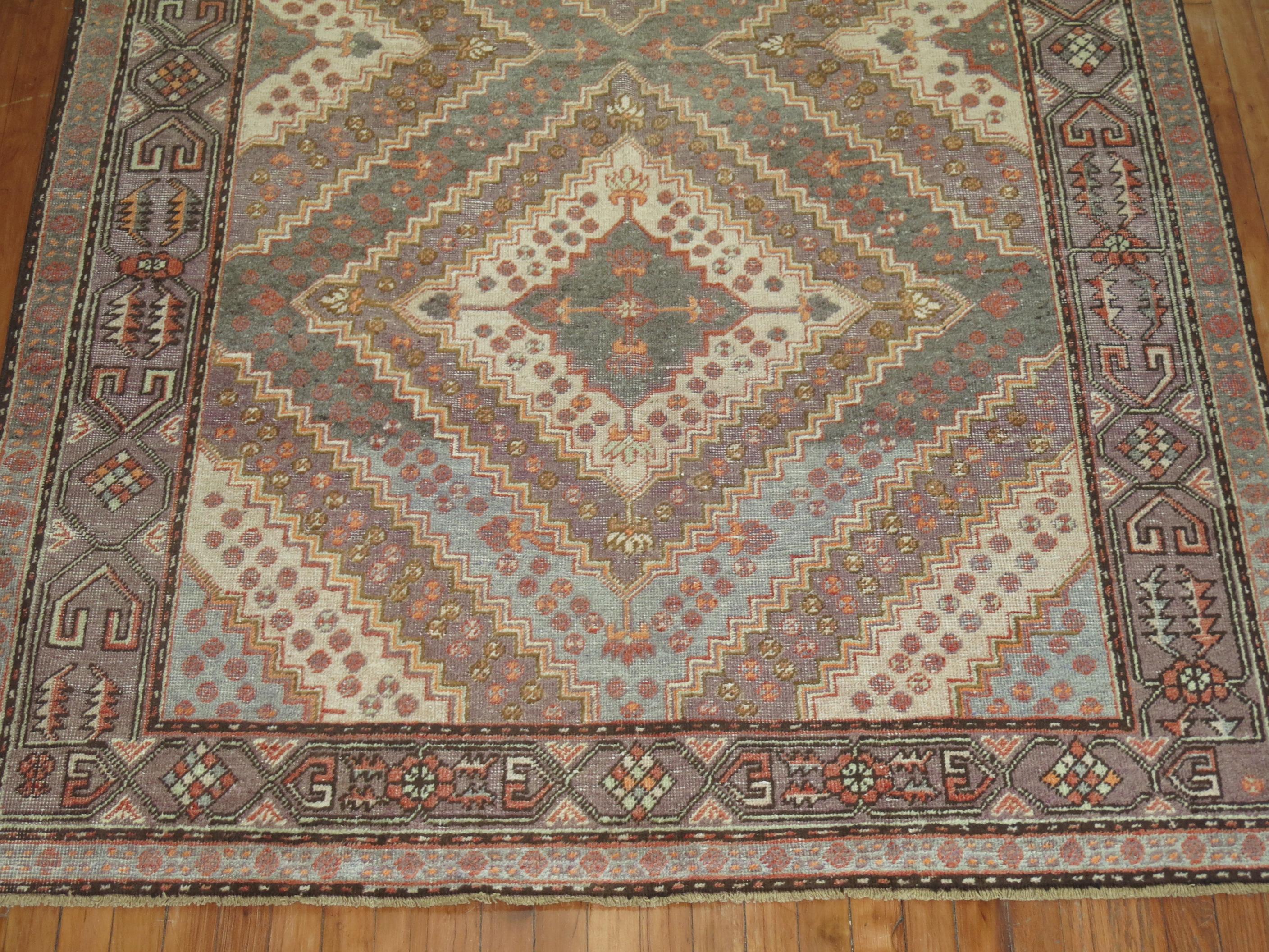 Turkmen Vintage Samarkand Rug For Sale