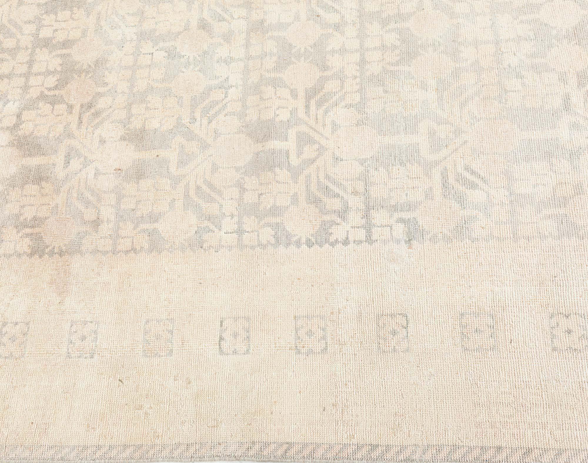 Samarkand-Teppich, Vintage im Zustand „Gut“ im Angebot in New York, NY