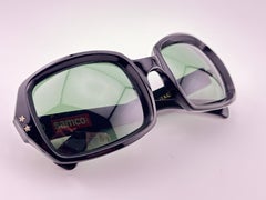 Vintage Samco Schwarz Frame 1960's Midcentury Sonnenbrillen Made in Italy
