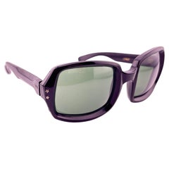 Vintage Samco Schwarz Frame 1960's Midcentury Sonnenbrillen Made in Italy