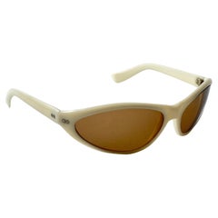 Vintage Samco Wrap Around Frame 1960's Midcentury Sunglasses Made In Italy