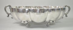 Vintage Sanborns Sterling Silver Pumpkin Form Center Bowl
