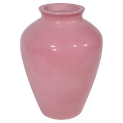 Vintage Arts and Crafts  Art Deco  Sand Jar - Dusky Pink Glaze