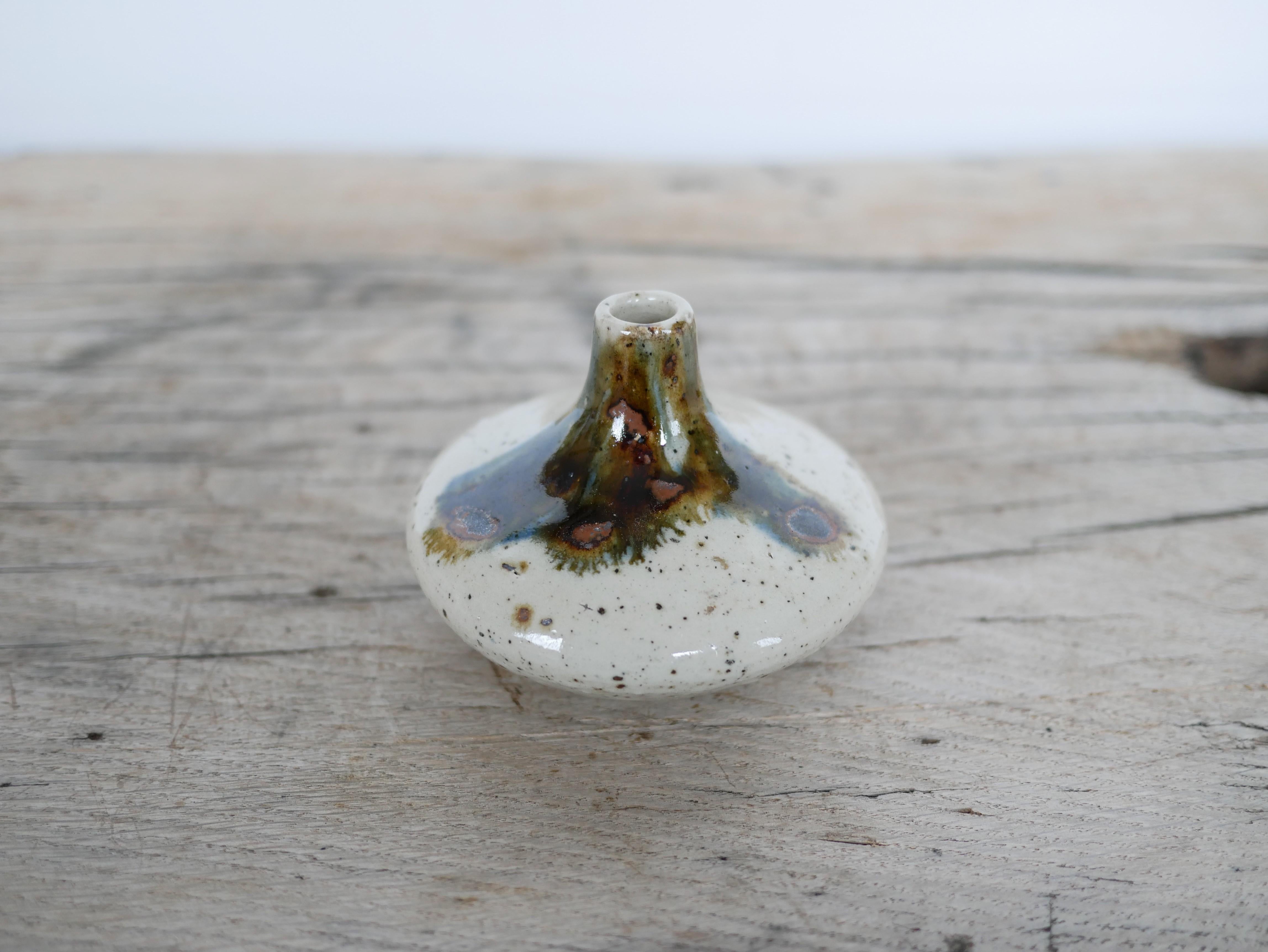 Vase soliflore vintage signé Cazes en vente 6