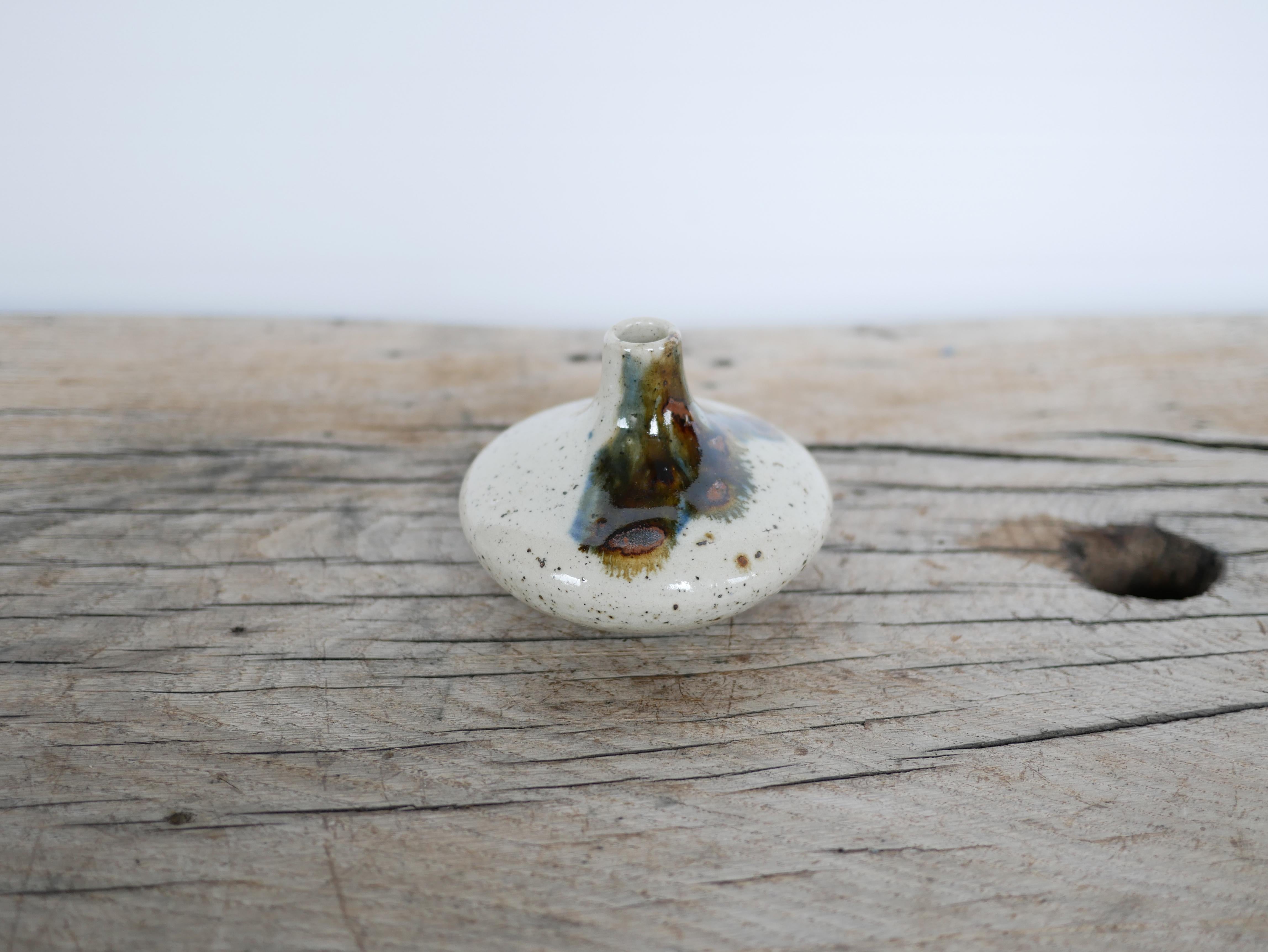 Vase soliflore vintage signé Cazes en vente 3