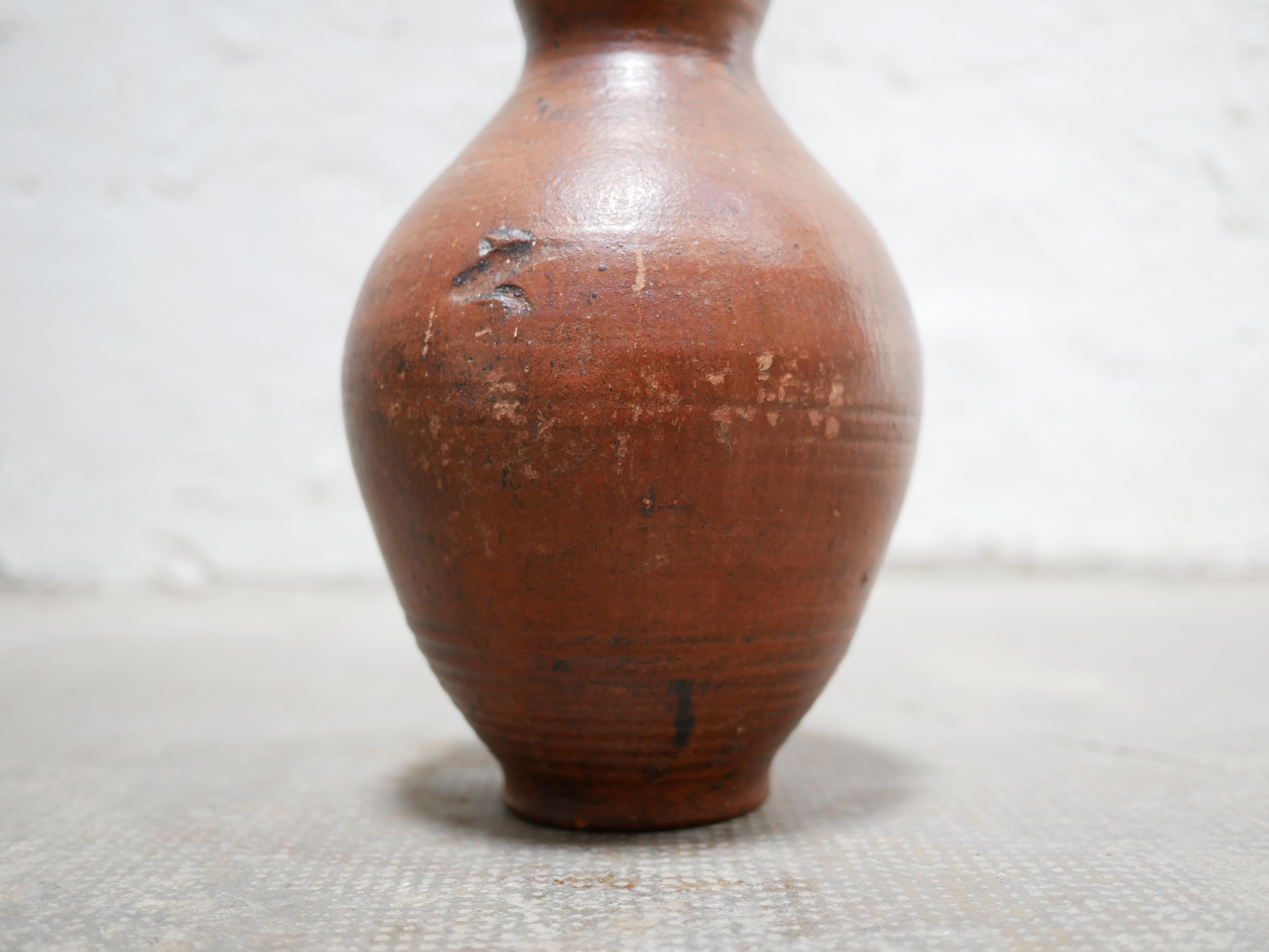 Vintage sandstone vase For Sale 7