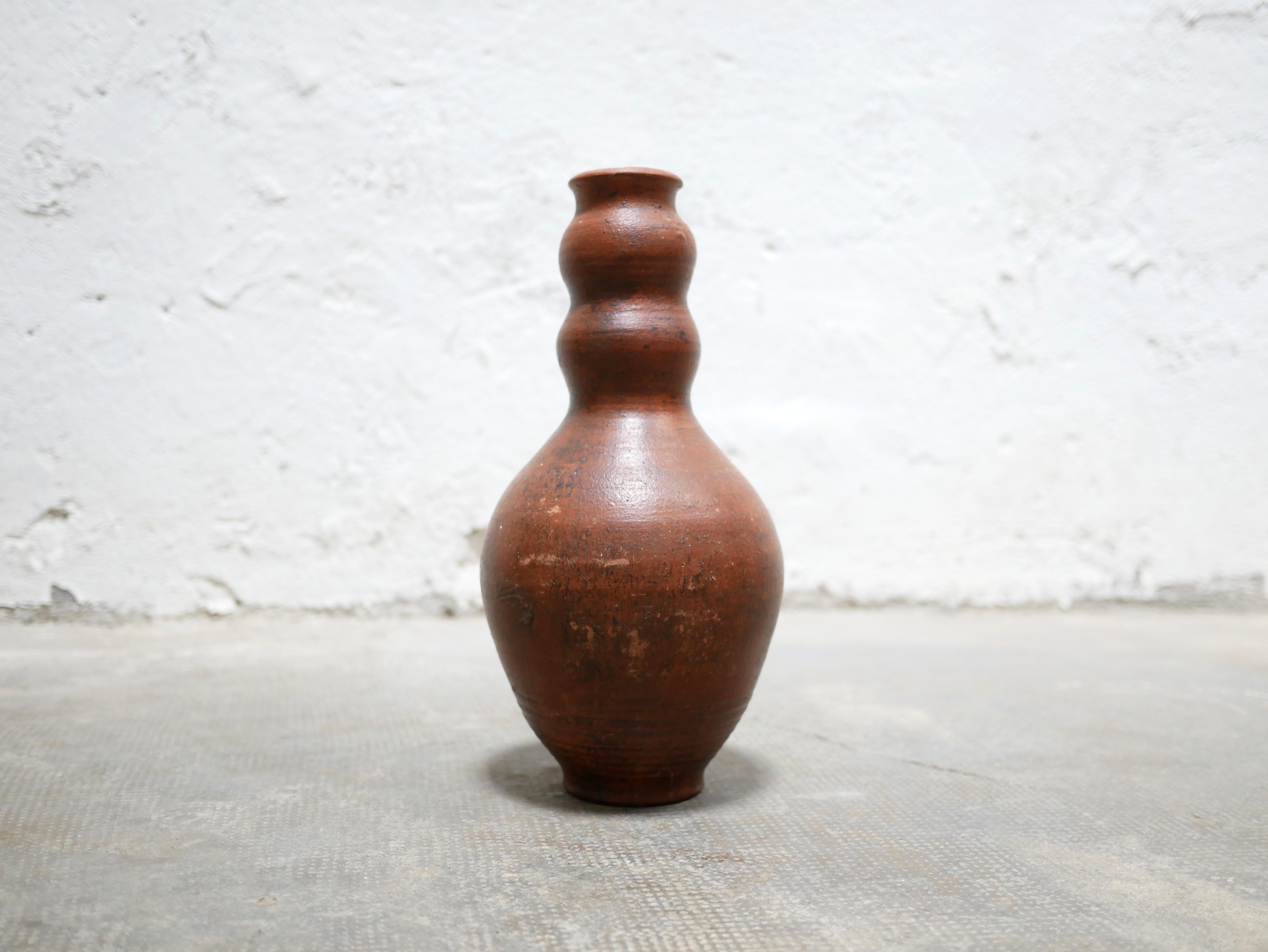 French Vintage sandstone vase For Sale