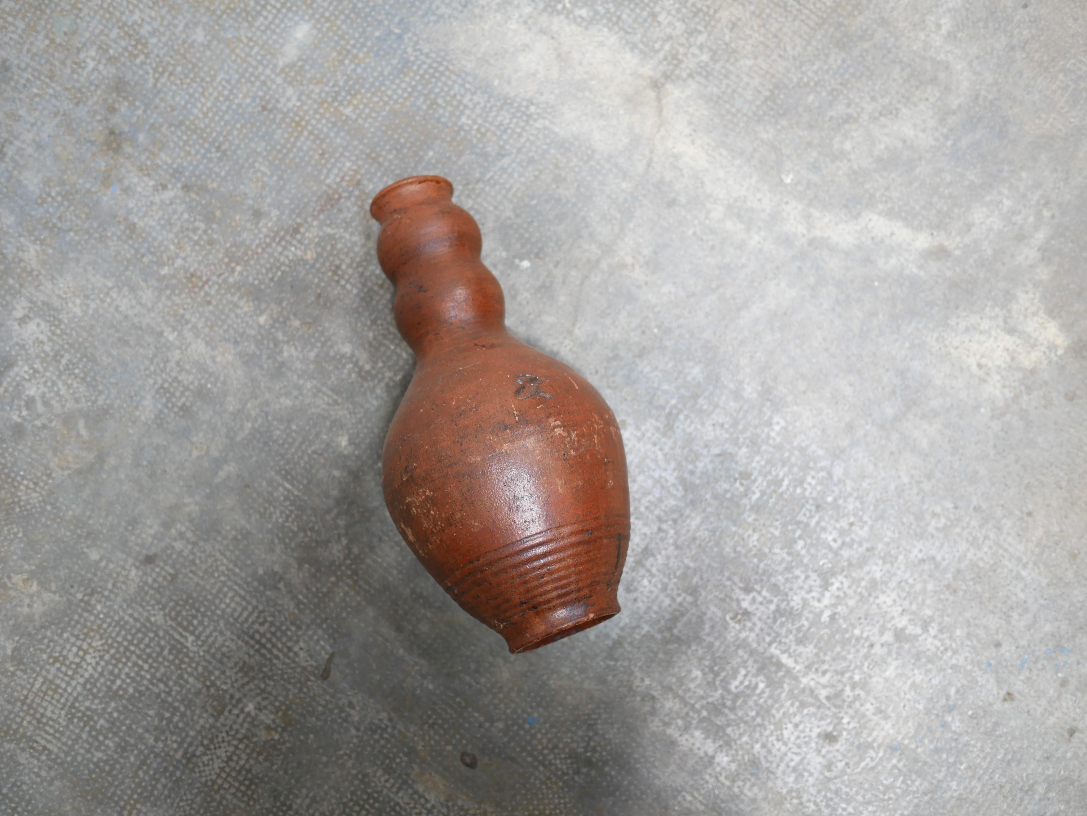 Vintage sandstone vase For Sale 1