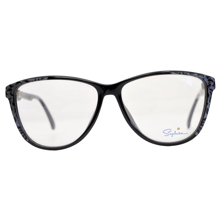 Vintage Saphira black frame For Sale at 1stDibs