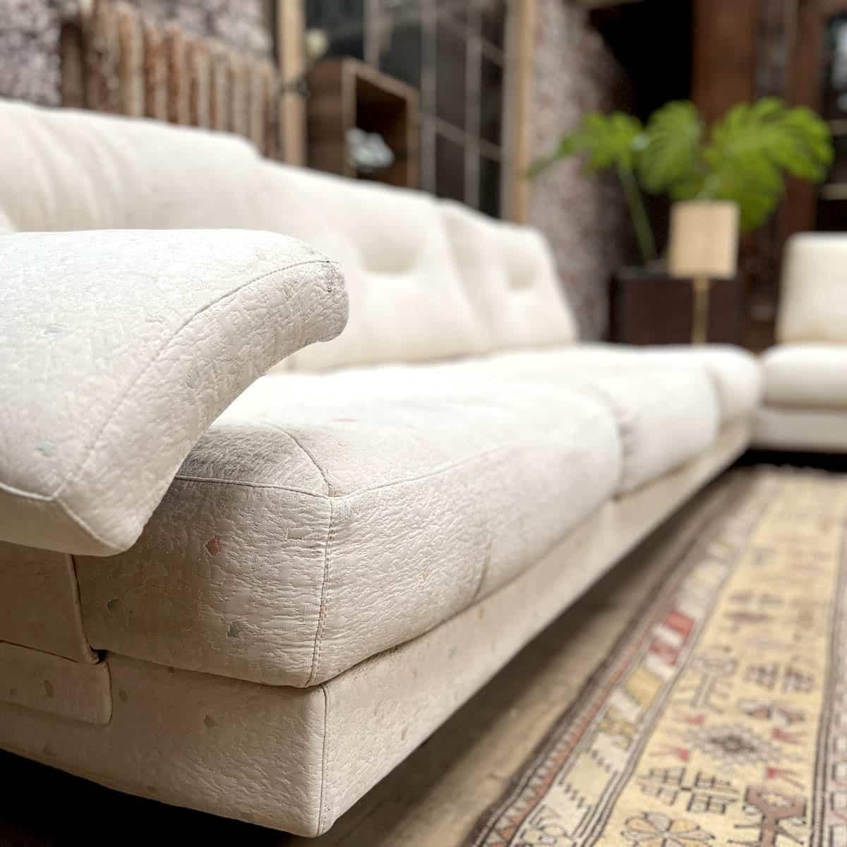 Italian Vintage Saporiti Modular Sofa, Italy, 1980s For Sale
