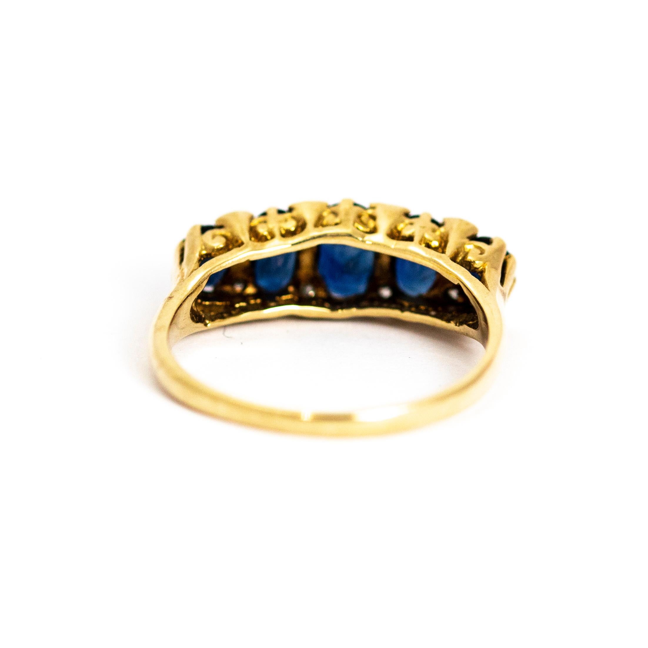 9 carat sapphire ring