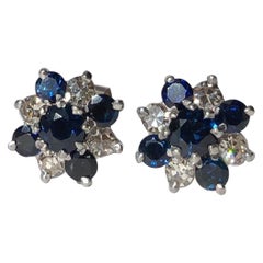 Sapphire Stud Earrings