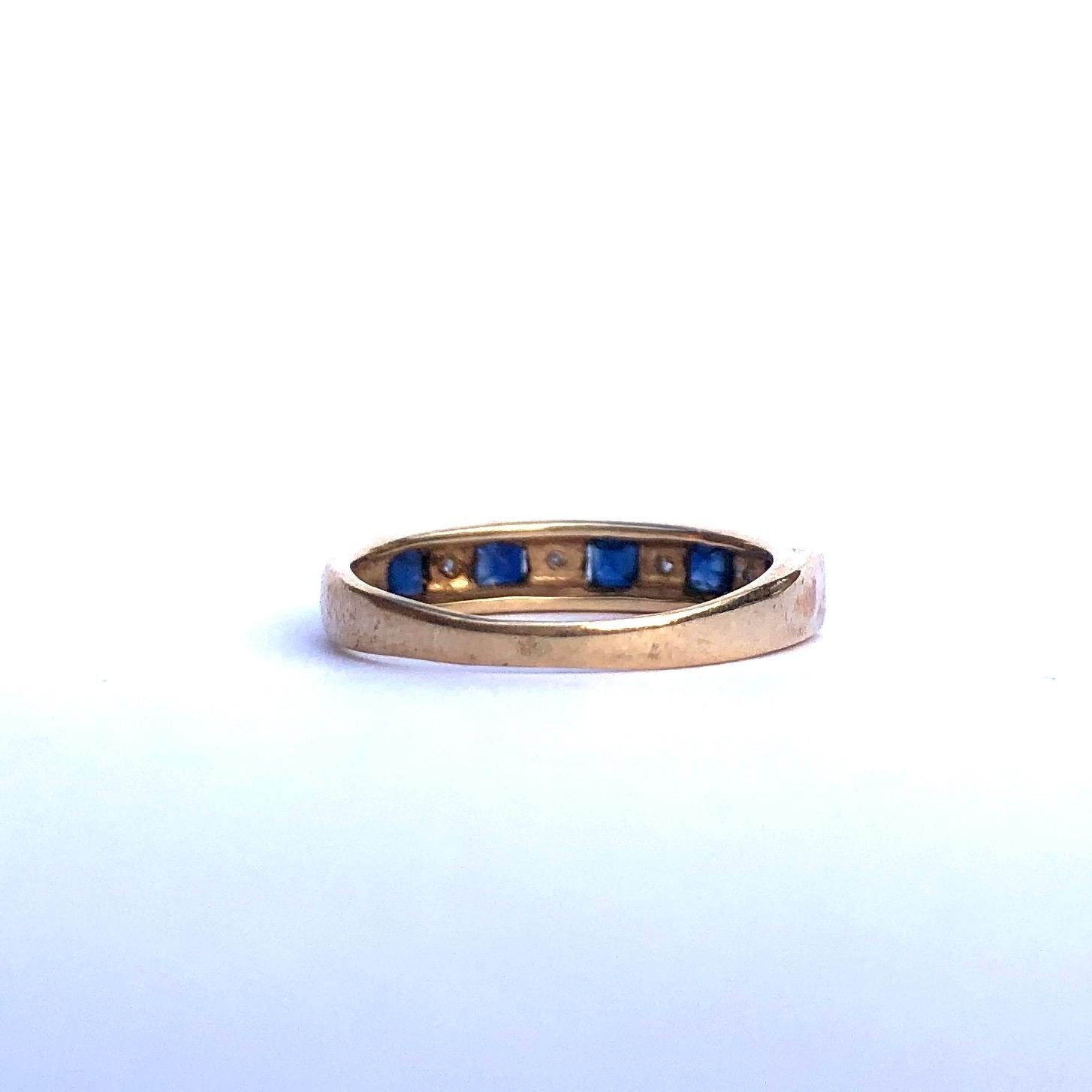 vintage sapphire eternity ring