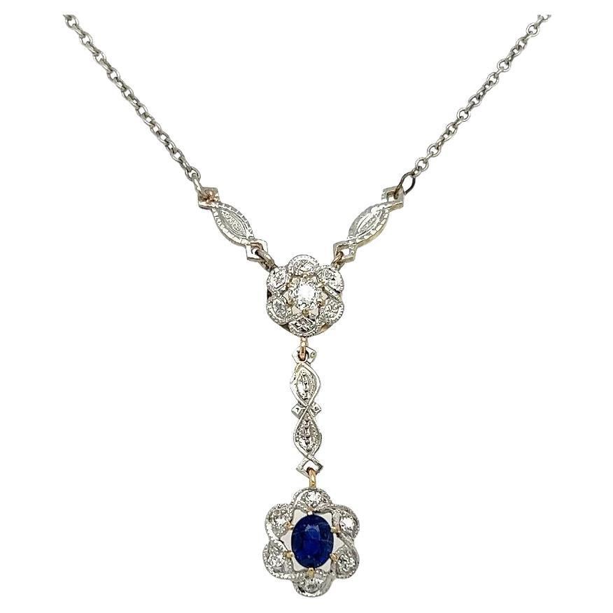 Diamond, Pearl and Antique Drop Necklaces 6,694 For Sale at 1stDibs