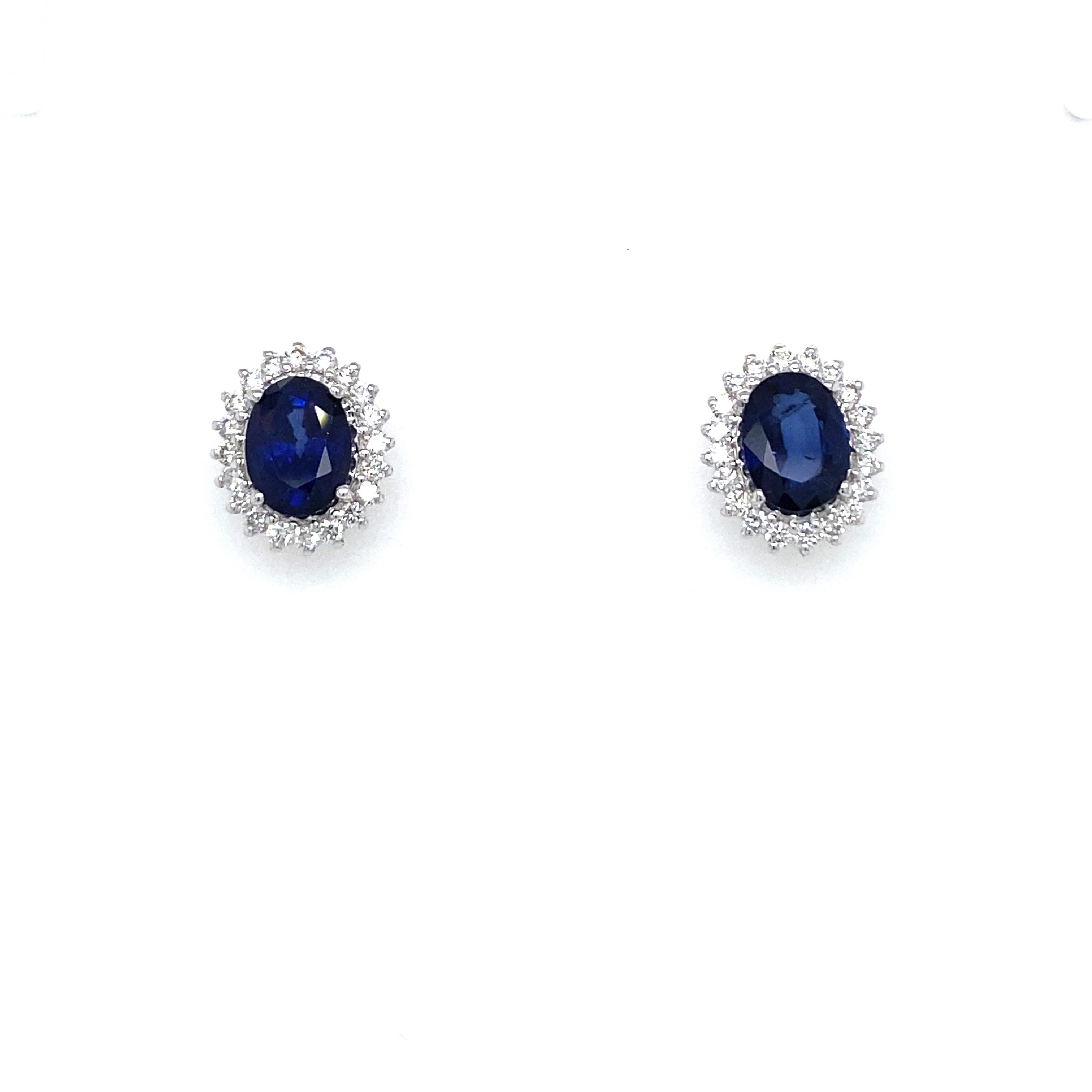 unique sapphire earrings