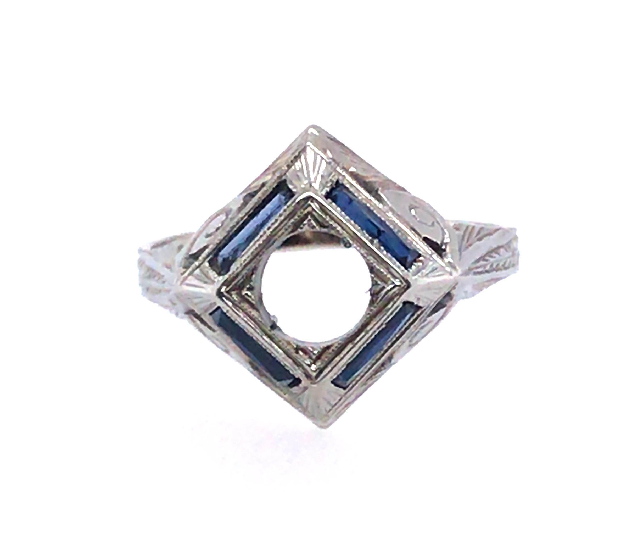 Genuine Original Antique from the 1920's Diamond Engagement Ring Belais Bros. Art Deco 1.40ct D VS XXX


   *Center Diamond Specifications:
     *Shape: Round Brilliant
     *Total Carat Weight: .60 Carat (5.5mm)
     *Color: D
     *Clarity: VS1
  