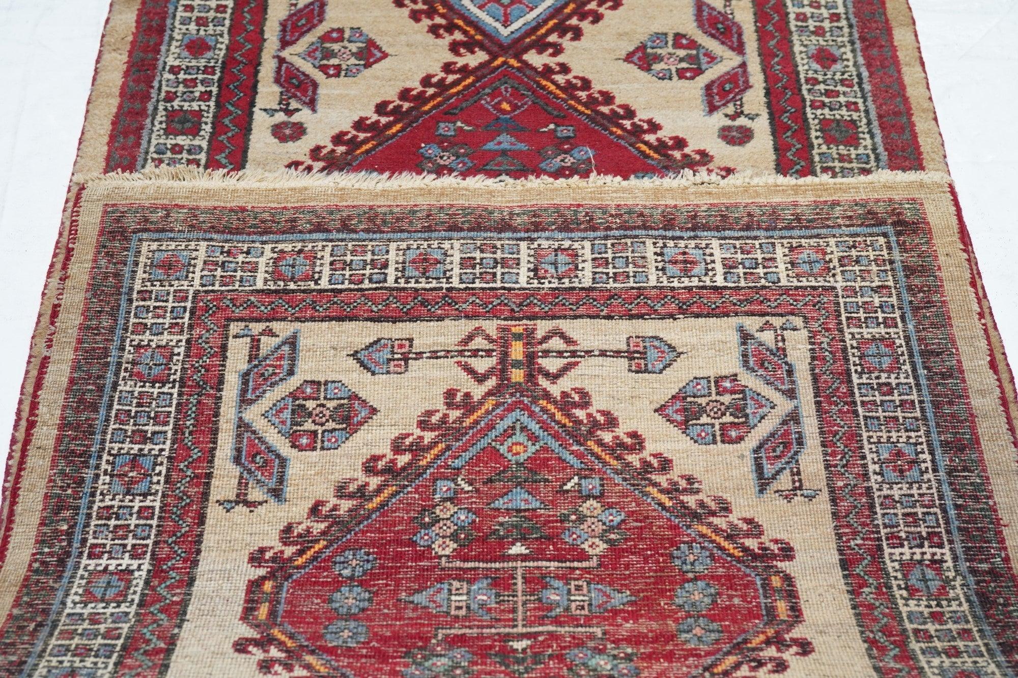 Vintage Sarab Runner 3'0'' x 11'2'' in vendita 3