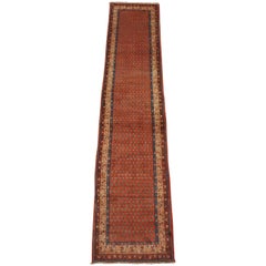 Vintage Saraband Sarouq Runner, circa 1960