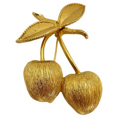 Vintage Sarah Coventry broche ton or