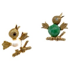 Sarah Coventry Jelly Belly Chick Duo 1960er Jahre