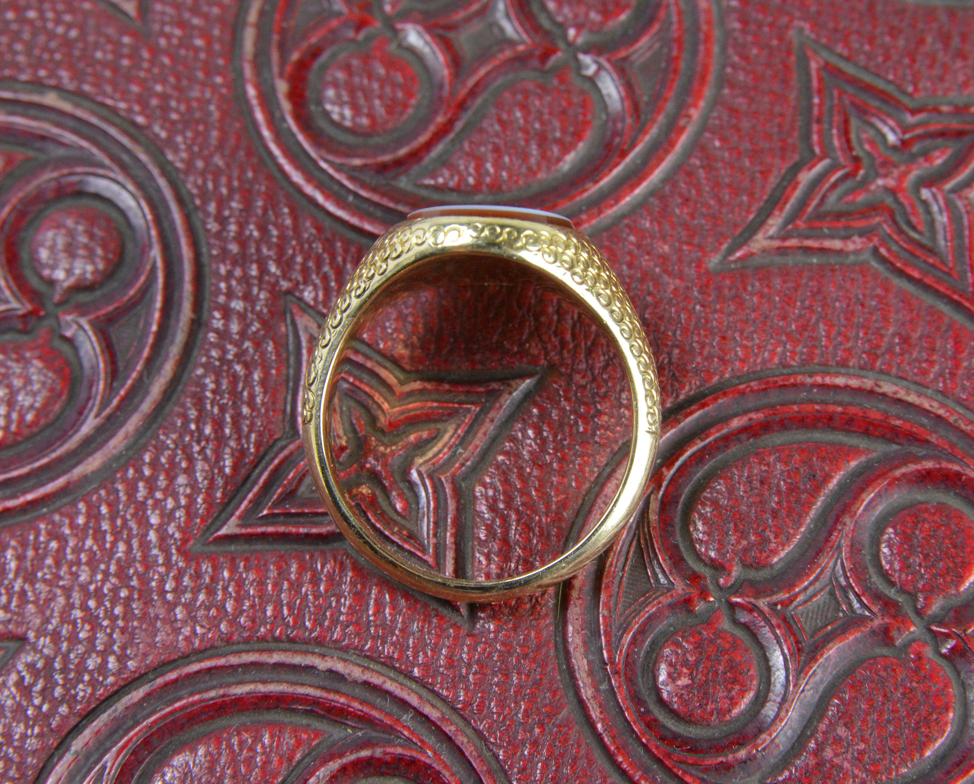 sardonyx ring