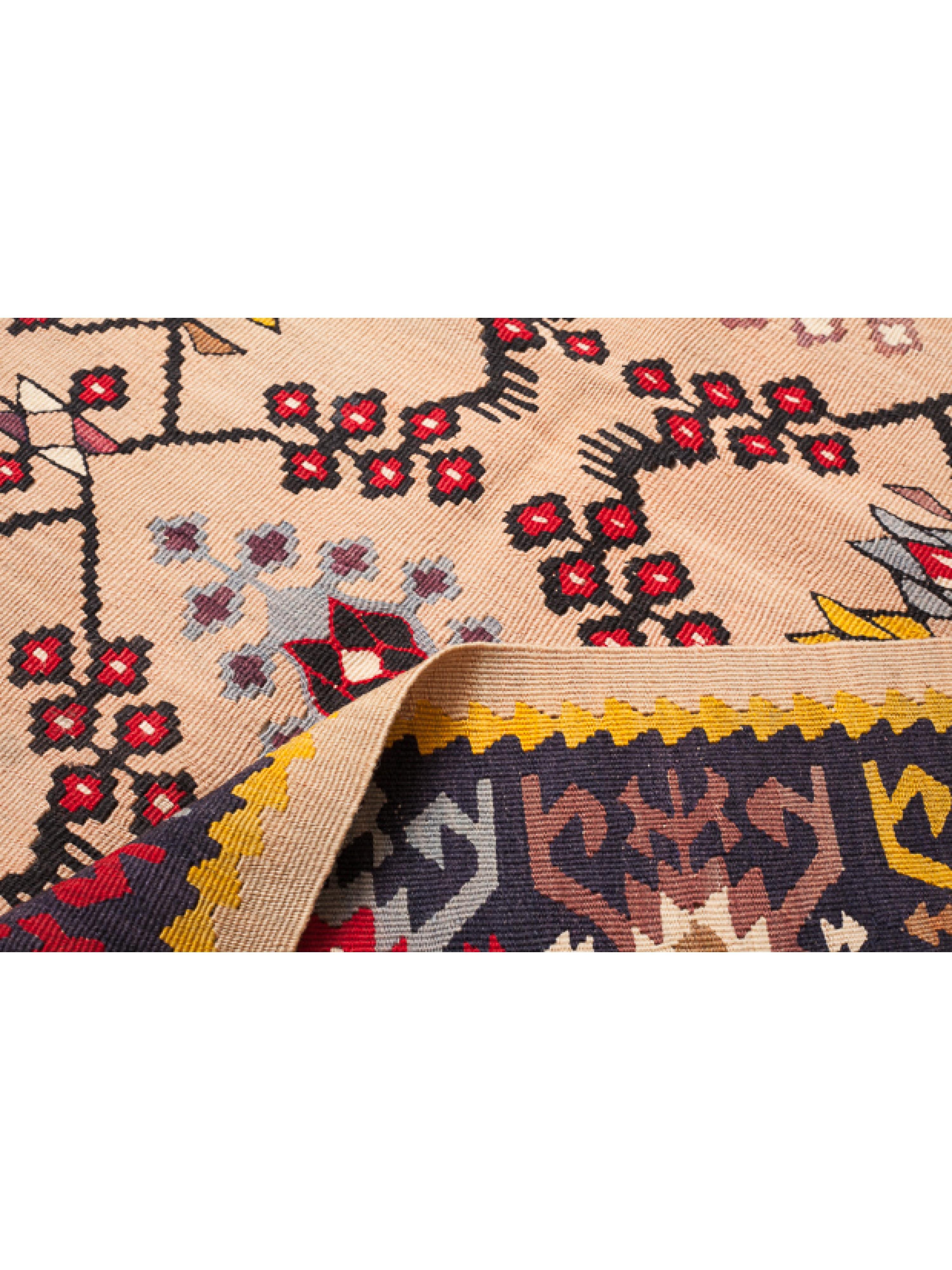 20th Century Vintage Sarkoy Kilim Rug, Western Anatolian Turkish Carpet, Balkan Style Unique For Sale