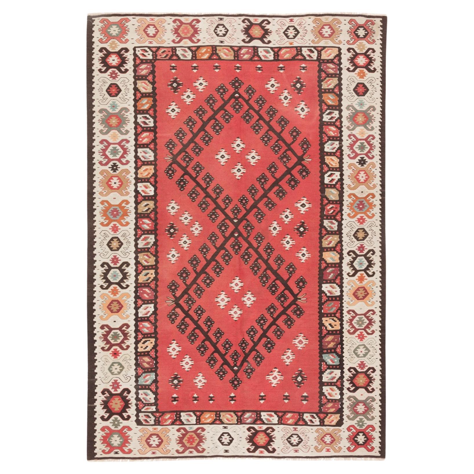 Western Anatolian Turkish Carpet, Balkan Style Unique