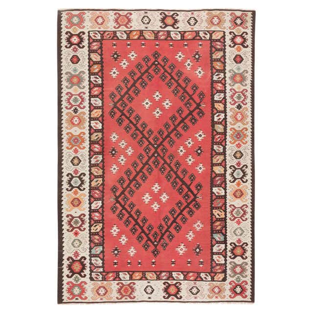 Antique Sarkoy Kilim Rug, Western Anatolian Turkish Carpet, Balkan ...