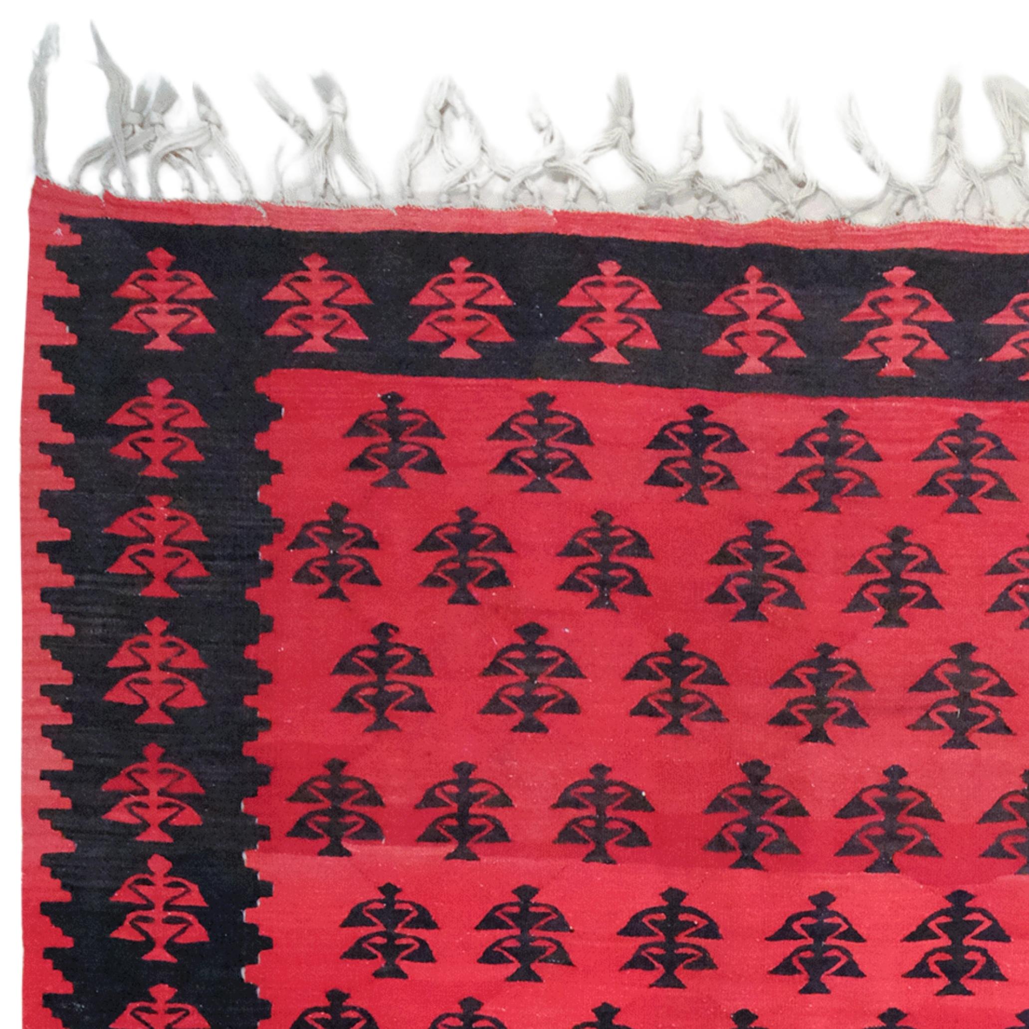 Vintage Sarkoy Kilim - Vintage Sarkoy-Teppich (20. Jahrhundert) im Angebot