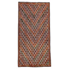 Vintage Şarköy Wool Kilim  5'1''x10'2''